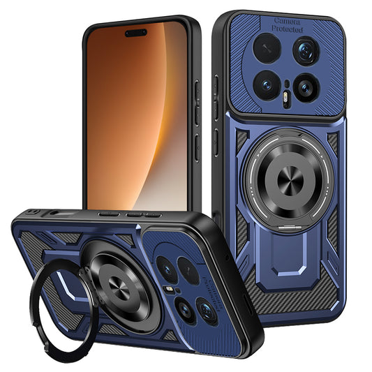 Skyddsfodral för Honor Magic8 Pro, Techsuit, RuggedCam, Blå