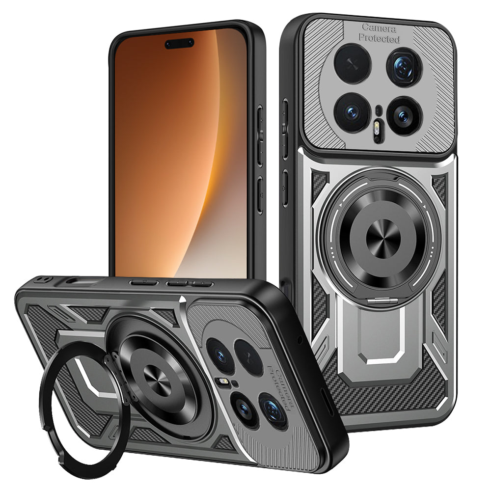 Skyddsfodral för Honor Magic8 Pro, Techsuit, RuggedCam, Grå