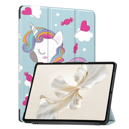 Fodral för Honor Pad 9, Techsuit, FoldPro Unicorn, Flerfärgad