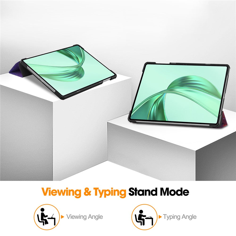 Fodral för Honor Pad X8a, Techsuit, FoldPro Galaxy, Flerfärgad