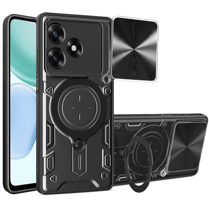 Fodral för Honor X5c Plus, Techsuit, CamGuard Pro, Svart