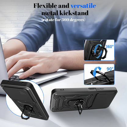 Skyddsfodral för Honor X5c Plus, Techsuit, CamShield, Grön