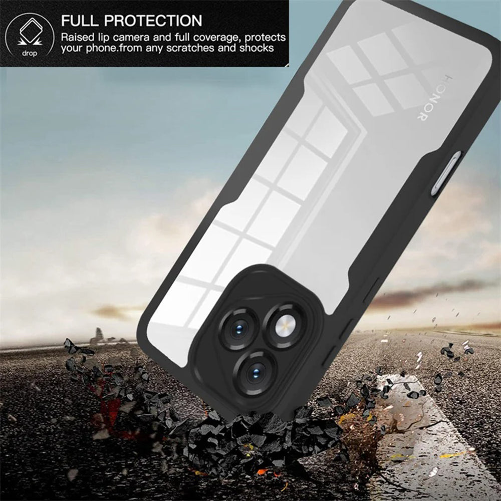 Skyddsfodral för Honor X5c Plus, Techsuit, ColorVerse 360, Svart