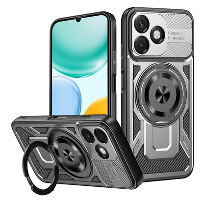 Skyddsfodral för Honor X5c Plus, Techsuit, RuggedCam, Grå