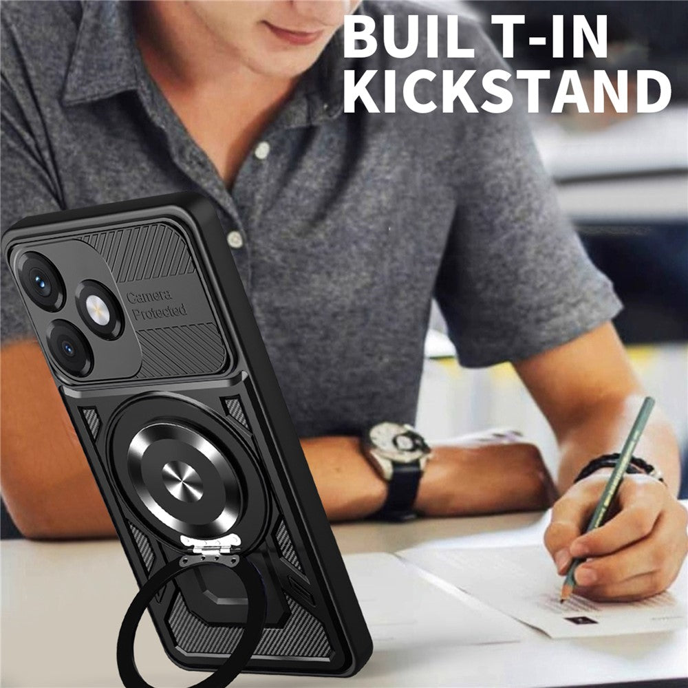 Skyddsfodral för Honor X5c Plus, Techsuit, RuggedCam, Grå