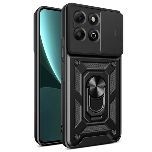 Fodral för Honor X6b, Techsuit, CamShield, Svart