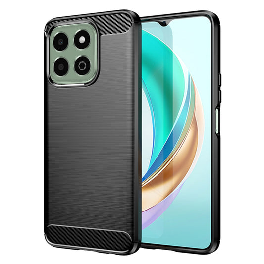 Fodral för Honor X6b, Techsuit, Kolfiber, Svart