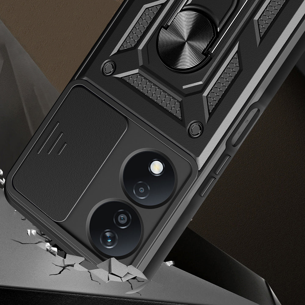 Skyddsfodral för Honor X7b 5G / 90 Smart / X7b 4G, Techsuit, CamShield, Grön