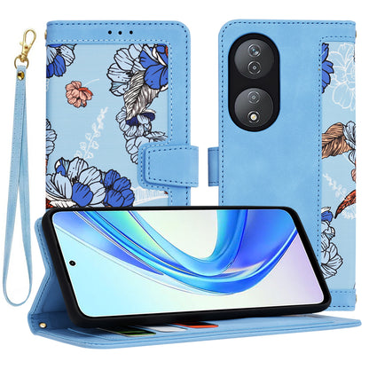 Fodral för Honor X7b 5G / 90 Smart / X7b 4G, Techsuit, FlipCraft, Blå