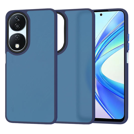 Fodral för Honor X7b 5G / 90 Smart / X7b 4G, Techsuit, HaloFrost, Marinblå