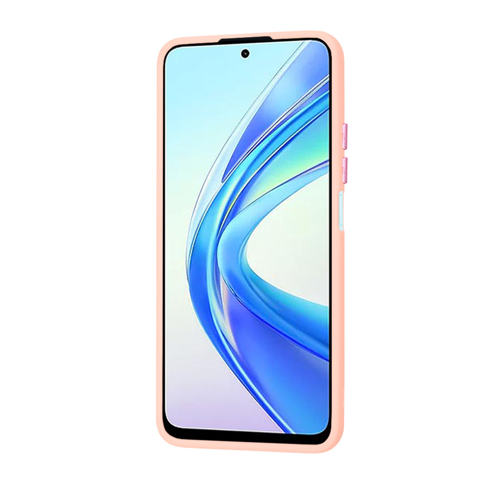 Fodral för Honor X7b 5G / 90 Smart / X7b 4G, Techsuit, HaloFrost, Rosa