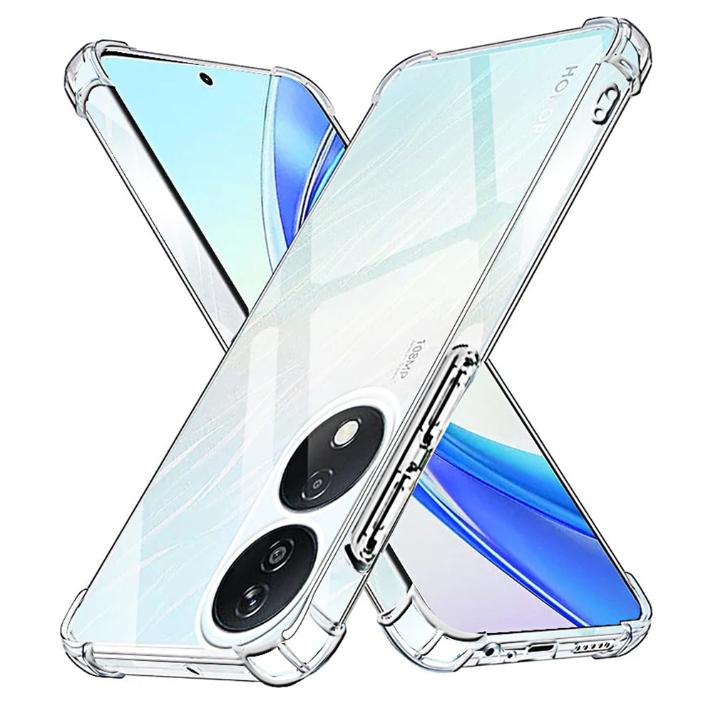 Fodral för Honor X7b 5G / 90 Smart / X7b 4G, Techsuit, stöttåligt klart, transparent