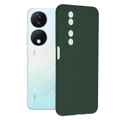 Fodral för Honor X7b 5G / 90 Smart / X7b 4G, Techsuit, Soft Edge, Mörkgrön