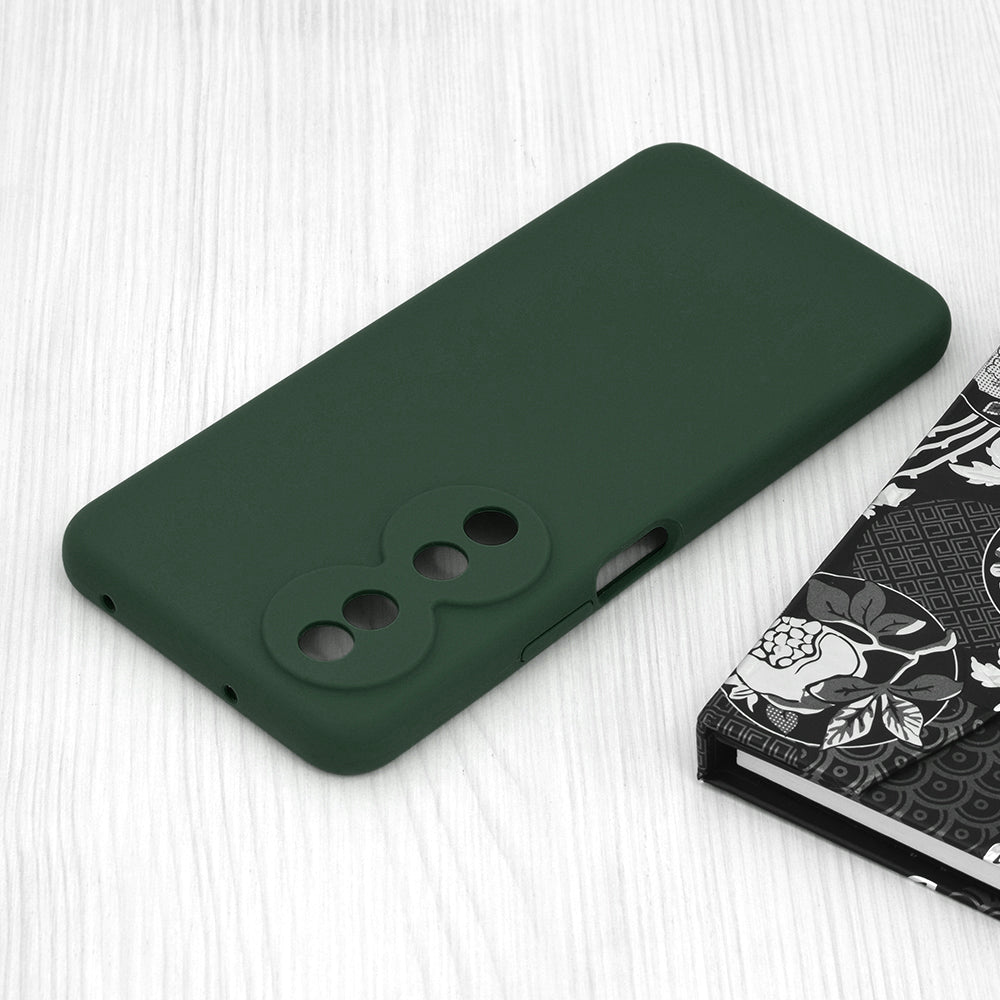 Fodral för Honor X7b 5G / 90 Smart / X7b 4G, Techsuit, Soft Edge, Mörkgrön