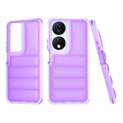 Fodral för Honor X7b 5G / 90 Smart / X7b 4G, Techsuit, Wave Shield, Lila