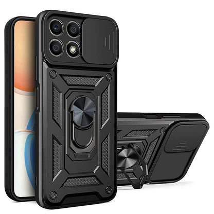 Fodral för Honor X8a, Techsuit, CamShield, Svart