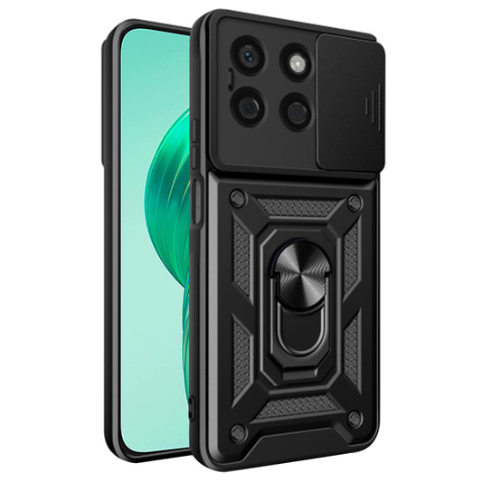 Fodral för Honor X8b, Techsuit, CamShield, Svart