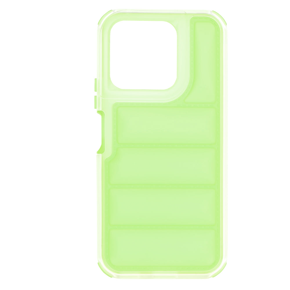 Fodral för Honor X8b, Techsuit, Wave Shield, Grön
