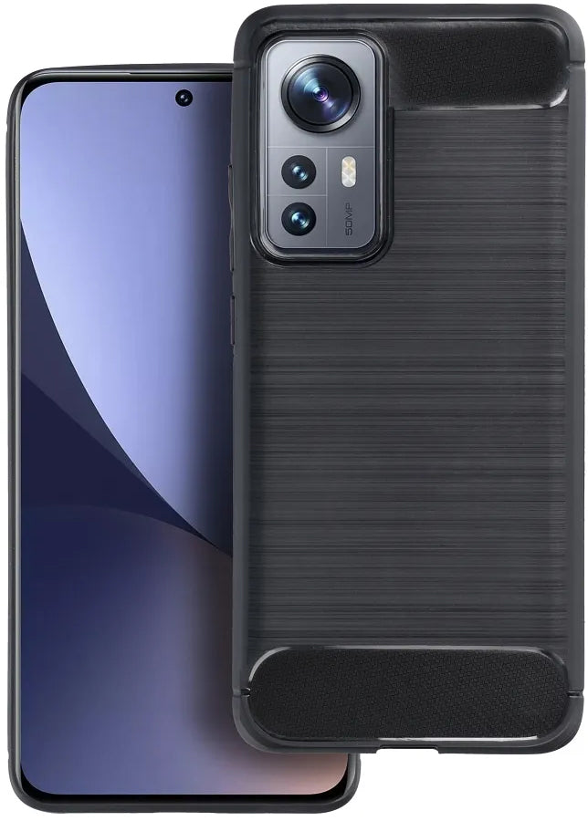 Fodral för Honor X8c, OEM, Kolfiber, Svart