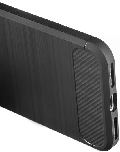 Fodral för Honor X8c, OEM, Kolfiber, Svart