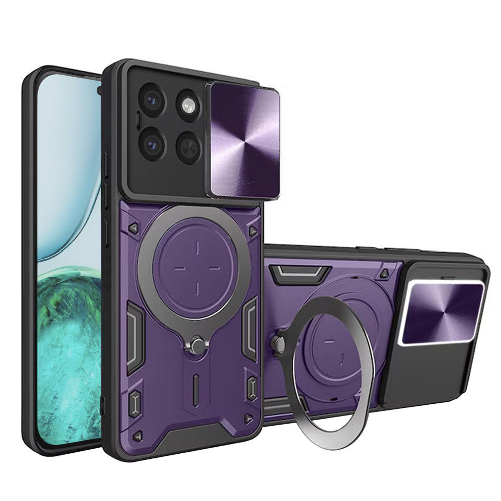 Fodral för Honor X8c, Techsuit, CamGuard Pro, Lila