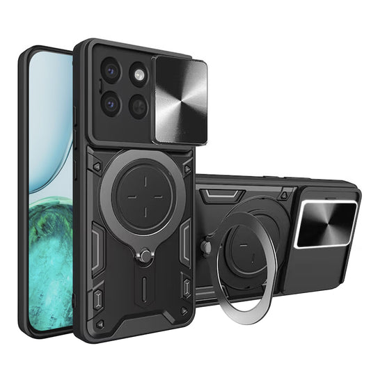 Fodral för Honor X8c, Techsuit, CamGuard Pro, Svart