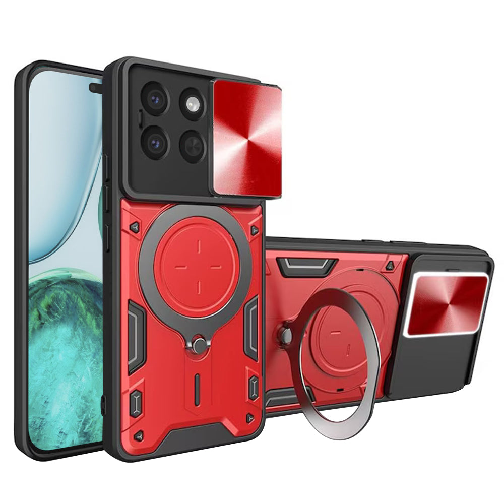 Fodral för Honor X8c, Techsuit, CamGuard Pro, Röd