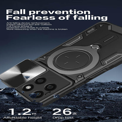 Fodral för Honor X8c, Techsuit, CamGuard Pro, Röd