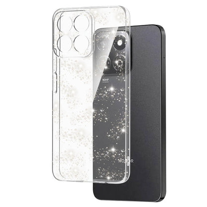 Fodral för Honor X8c, Techsuit, SparkleSkin, Transparent