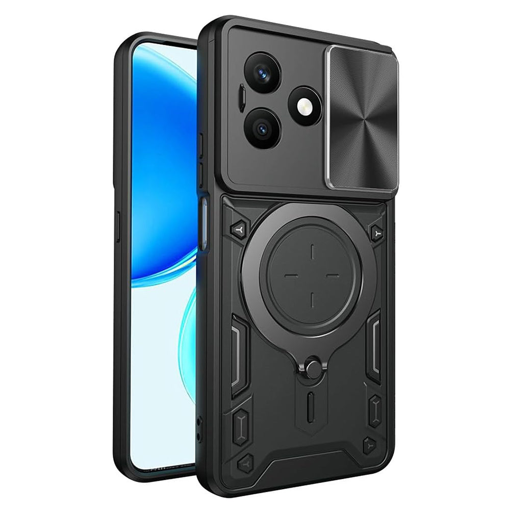 Fodral för Honor X8d, Techsuit, CamGuard Pro, Svart