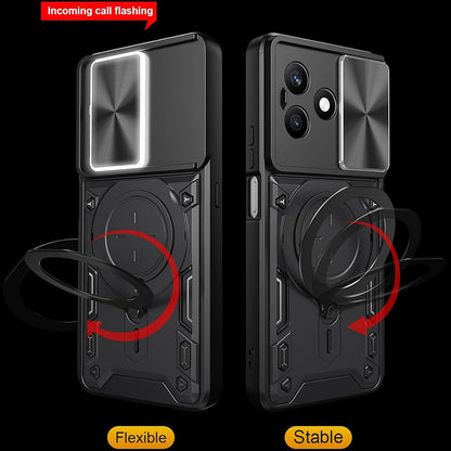 Fodral för Honor X8d, Techsuit, CamGuard Pro, Svart