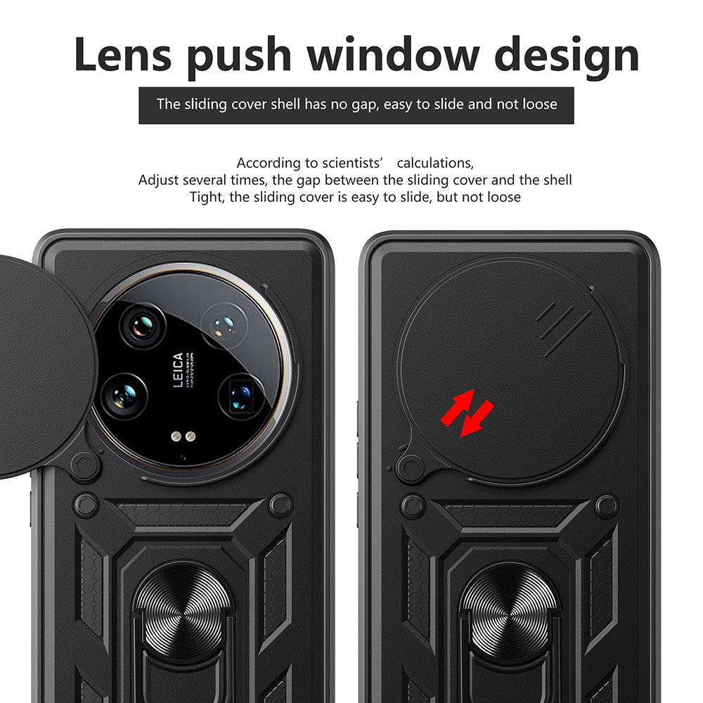 Fodral för Honor X9c / Magic7 Lite, Techsuit, CamShield, Svart