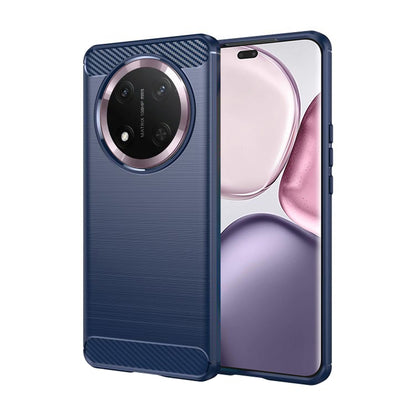 Fodral för Honor X9c / Magic7 Lite, Techsuit, Kolfiber, Blå