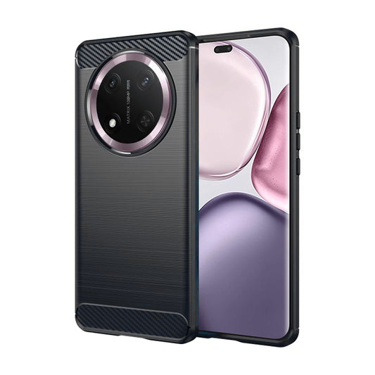 Fodral för Honor X9c / Magic7 Lite, Techsuit, Kolfiber, Svart