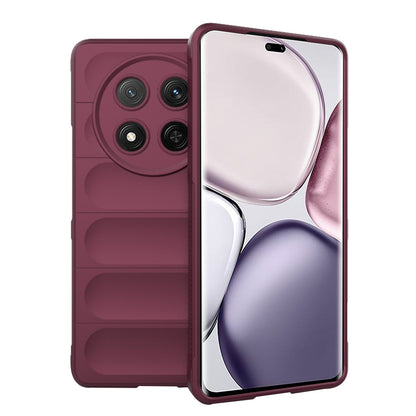 Fodral för Honor X9c / Magic7 Lite, Techsuit, Magic Shield, Vinröd