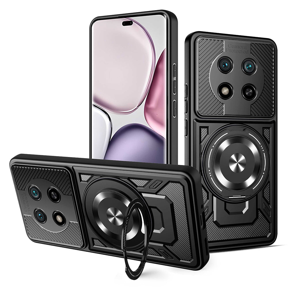 Fodral för Honor X9c / Magic7 Lite, Techsuit, RuggedCam, Svart