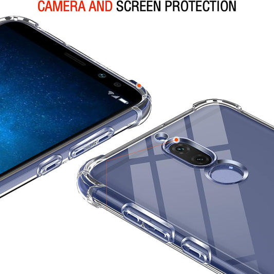 Fodral för Huawei Mate 10 Lite, Techsuit, Stötsäker Klar, Transparent