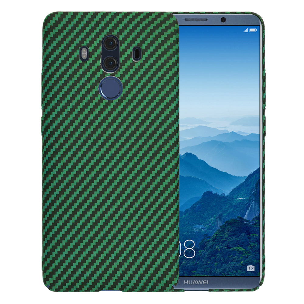Fodral för Huawei Mate 10 Pro, Techsuit, Carbonite FiberShell, Grön