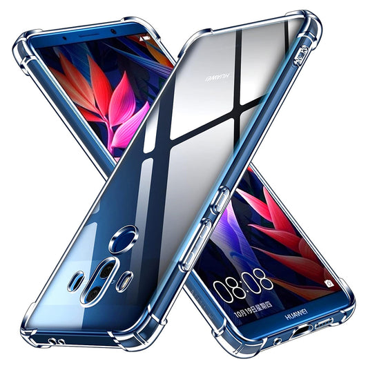 Fodral för Huawei Mate 10 Pro, Techsuit, Stötsäker Klar, Transparent