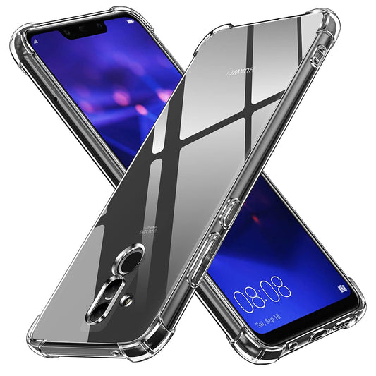 Fodral för Huawei Mate 20 Lite, Techsuit, Stötsäker Klar, Transparent