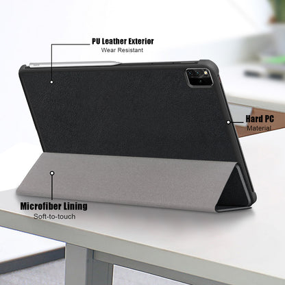 Fodral för Huawei MatePad Pro 12.6 (2021), Techsuit, FoldPro, Svart
