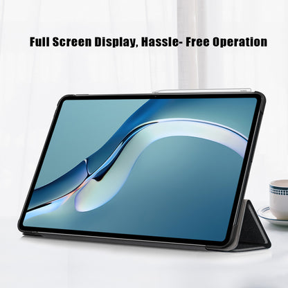 Fodral för Huawei MatePad Pro 12.6 (2021), Techsuit, FoldPro, Svart