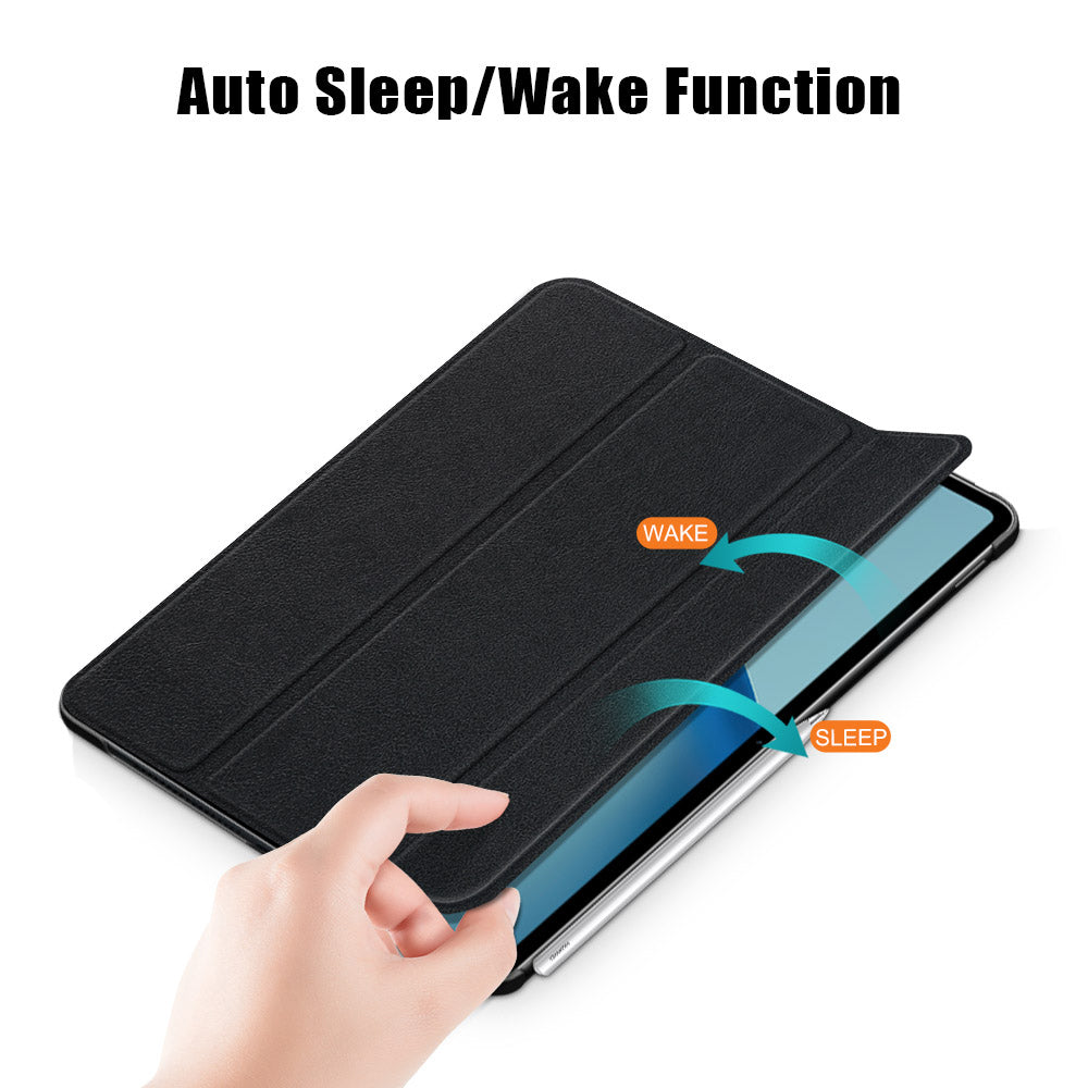 Fodral för Huawei MatePad Pro 12.6 (2021), Techsuit, FoldPro, Svart