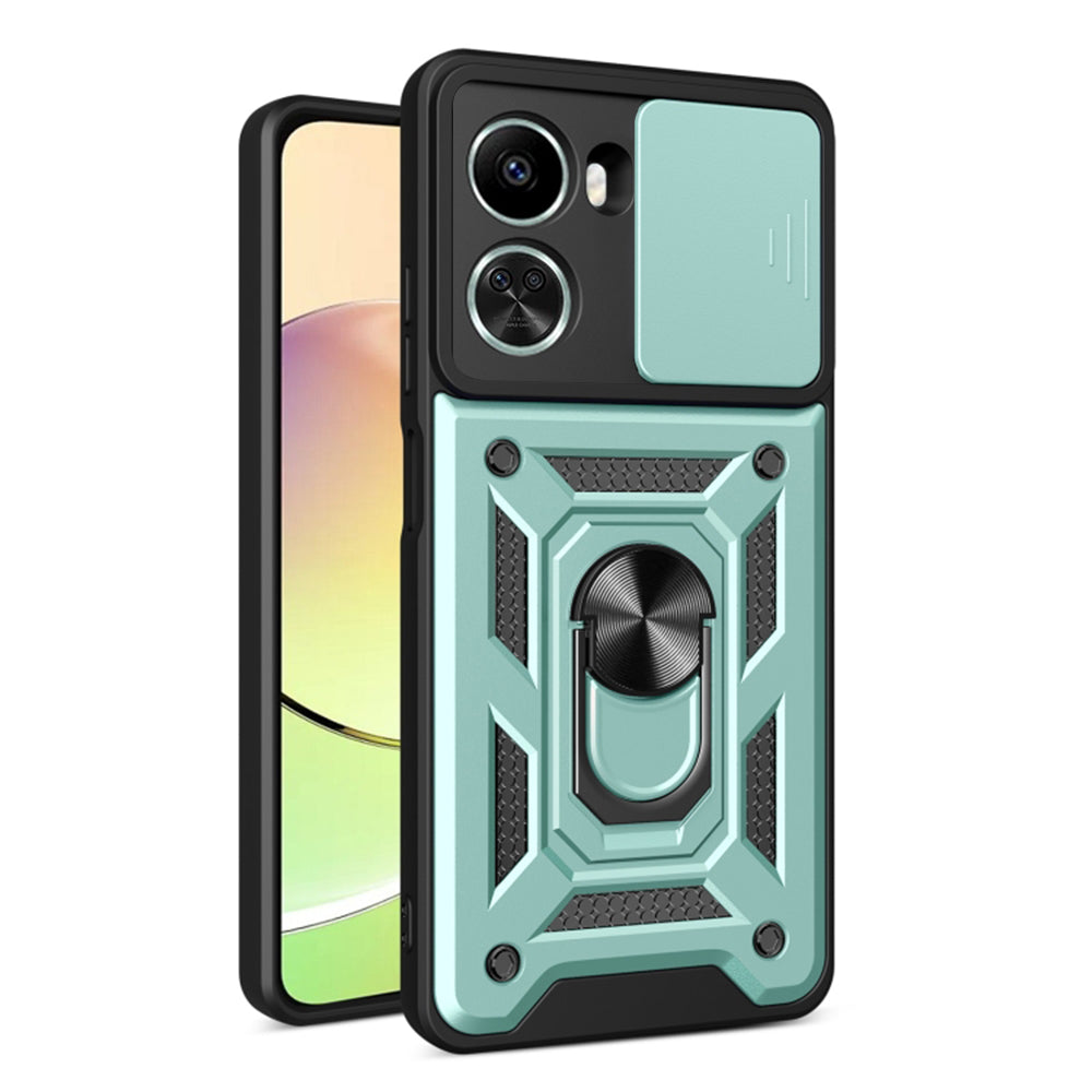 Fodral för Huawei nova 11 SE / nova 12 SE, Techsuit, CamShield, Grön