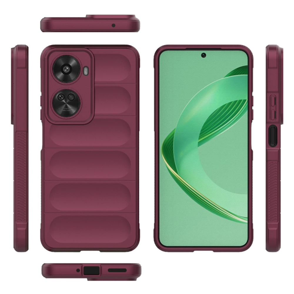 Fodral för Huawei nova 11 SE / nova 12 SE, Techsuit, Magic Shield, Röd