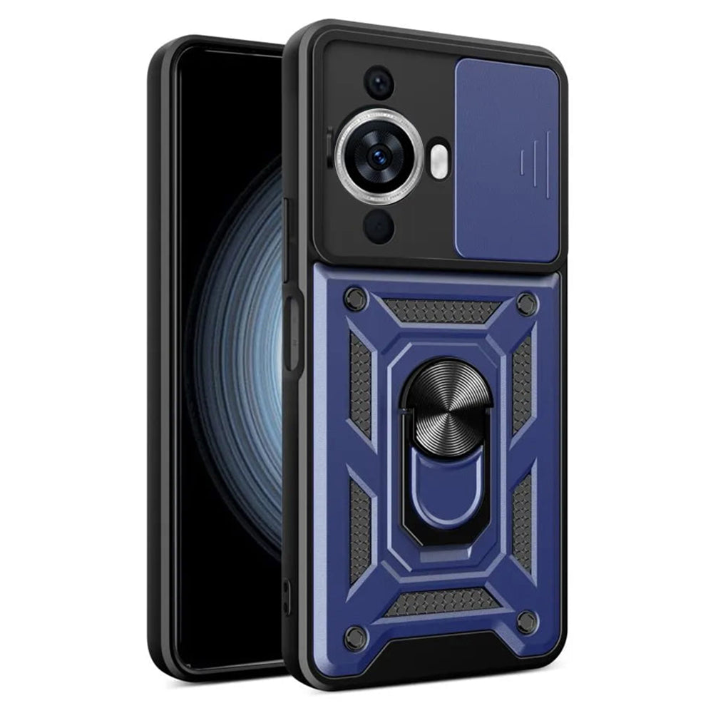 Fodral för Huawei nova 12s / nova 11, Techsuit, CamShield, Blå