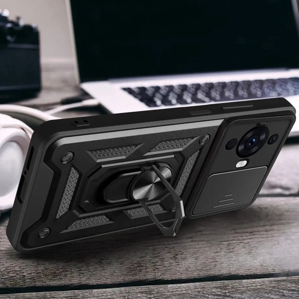 Fodral för Huawei nova 12s / nova 11, Techsuit, CamShield, Blå