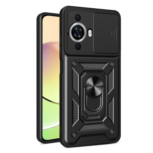 Fodral för Huawei nova 12s / nova 11, Techsuit, CamShield, Svart