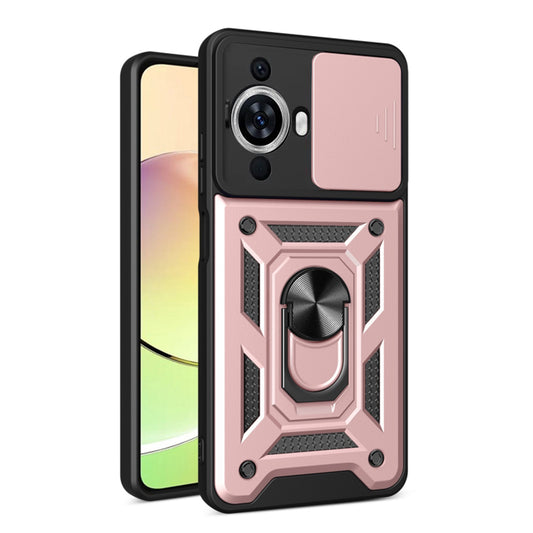 Fodral för Huawei nova 12s / nova 11, Techsuit, CamShield, Rosa