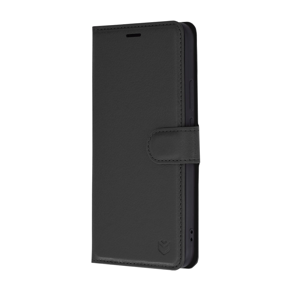 Fodral för Huawei nova 12s / nova 11, Techsuit, Leather Folio, Svart